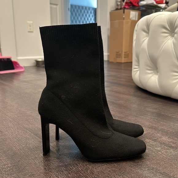 Black Sock Booties - Picture 3 of 4